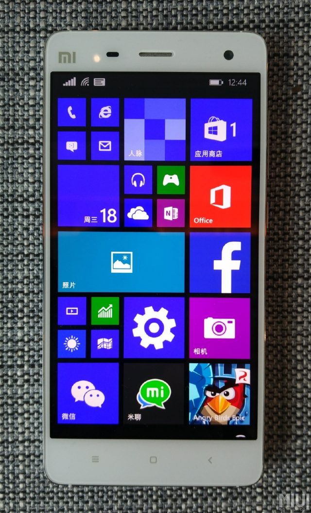 Xiaomi mi4 windows 10