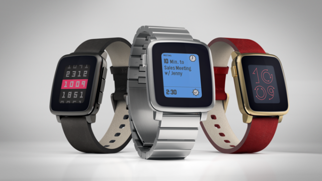 If the Pebble Time looks like a low-end Android Wear watch, Pebble Time Steel more closely resembles high-end Android watches and the Apple Watch.