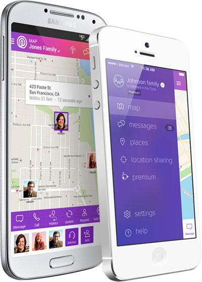 Life 360 app.