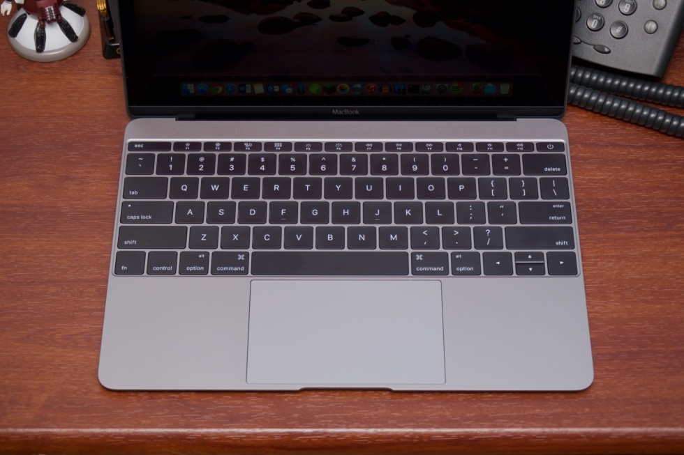The MacBook's keyboard and trackpad are different, but on the whole they're pretty good.