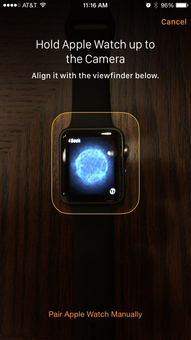 Viewfinder on apple on sale watch