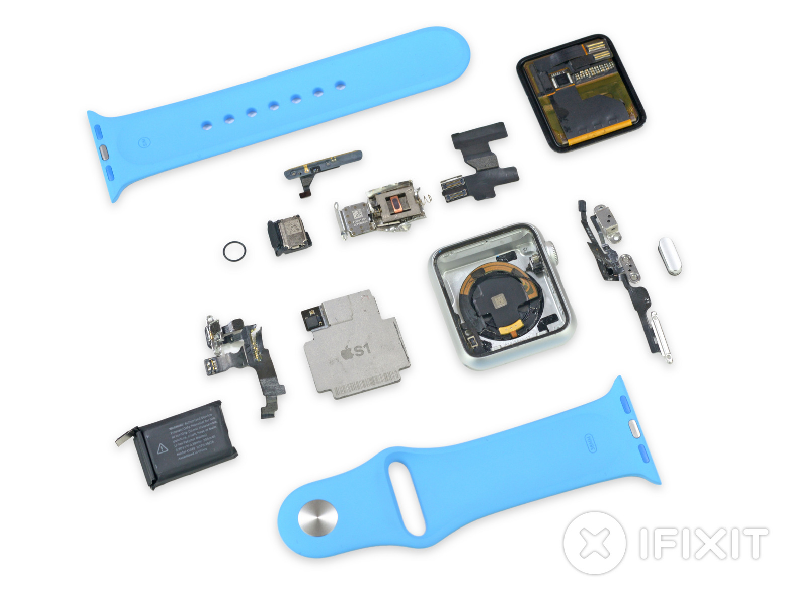 fungere operation Giraf iFixit: Replacing the Apple Watch's battery is easy, replacing the S1 is  hard | Ars Technica