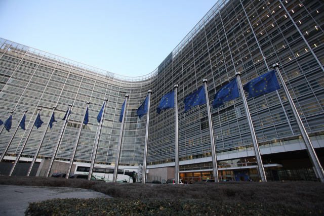 The European Commission, in the Berlaymont building in Brussels