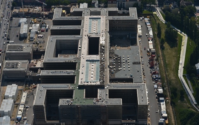 The new Bundesnachrichtendienst (BND) building in Berlin
