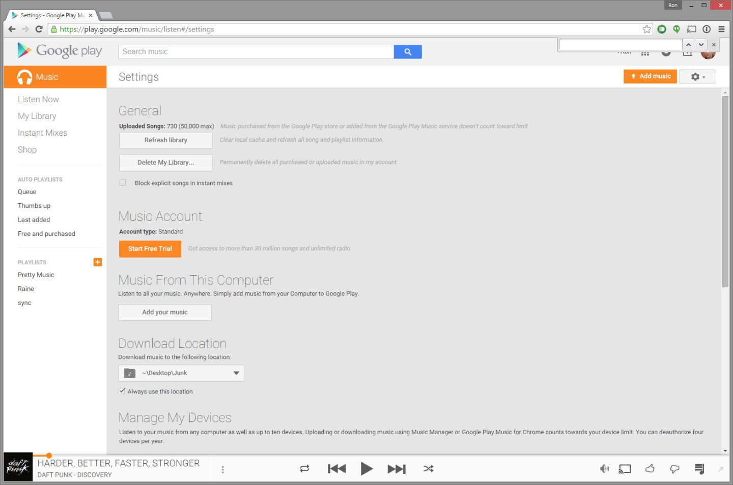 Before and After: Google Play Music website gets a Material redesign ...