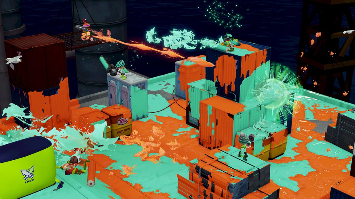 Nintendo’s first true online shooter—Splatoon—is a hot, painted mess ...