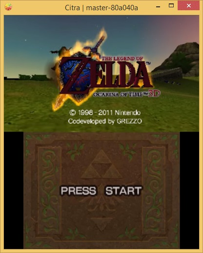 The Legend of Zelda: Ocarina of Time 3D - Citra