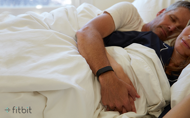 Sleeping with fitbit hot sale