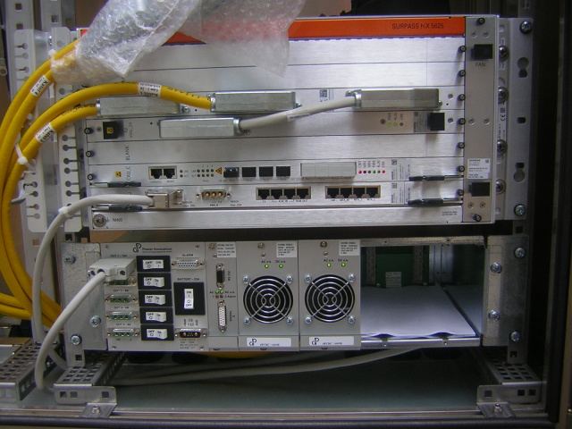 DSLAM equipment for providing DSL Internet access.