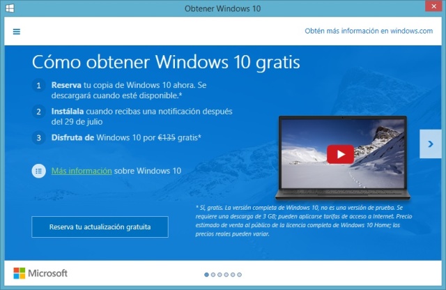 Windows 10 Pricing Revealed 99 In Uk 135 In Eurozone For Home