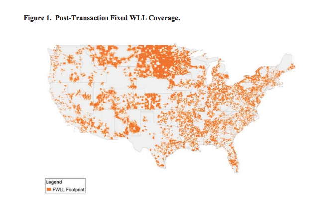 Atandt Fixed Wireless Coverage Map Map Of The Usa With State Names