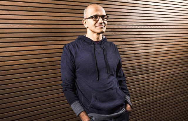 Microsoft CEO Satya Nadella.