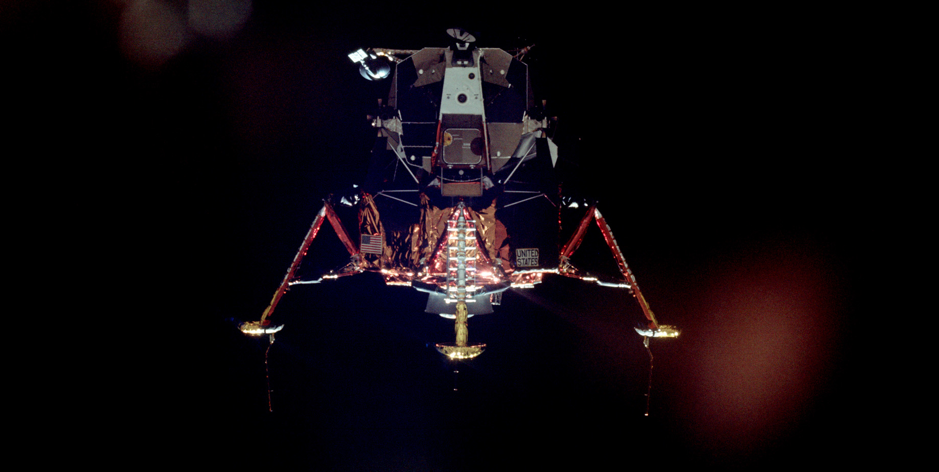 NASA Apollo 11 Lunar Landing Patch 4 Inch 