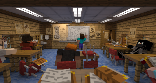 Microsoft pushes Minecraft into the classroom with new website