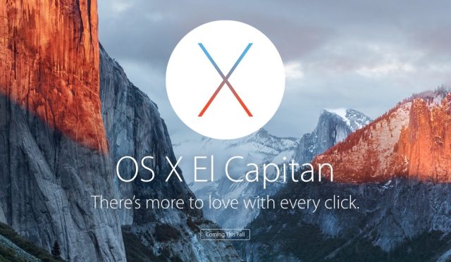 os x el capitan free