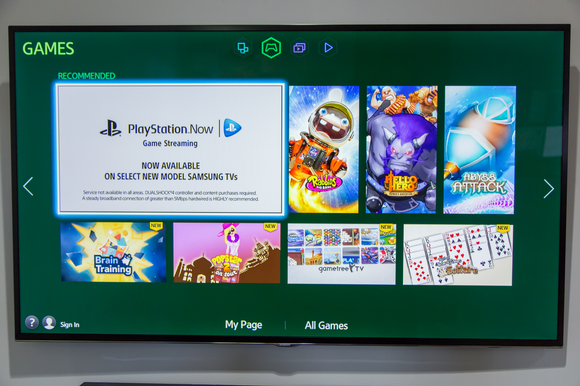 Playstation now samsung on sale smart tv app