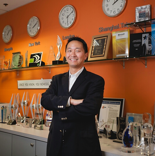 Newegg's former Chief Legal Officer Lee Cheng.