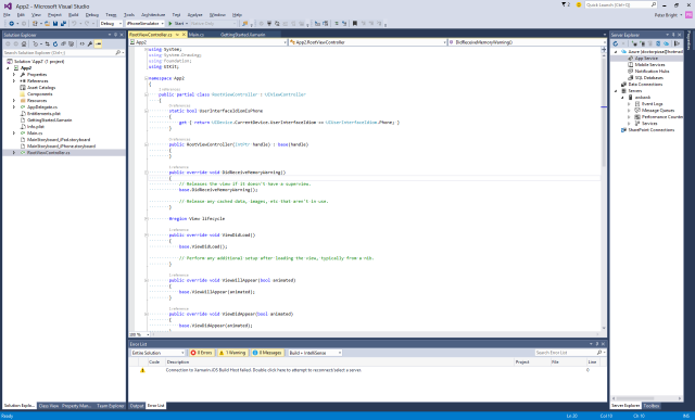 Зависает visual studio 2015