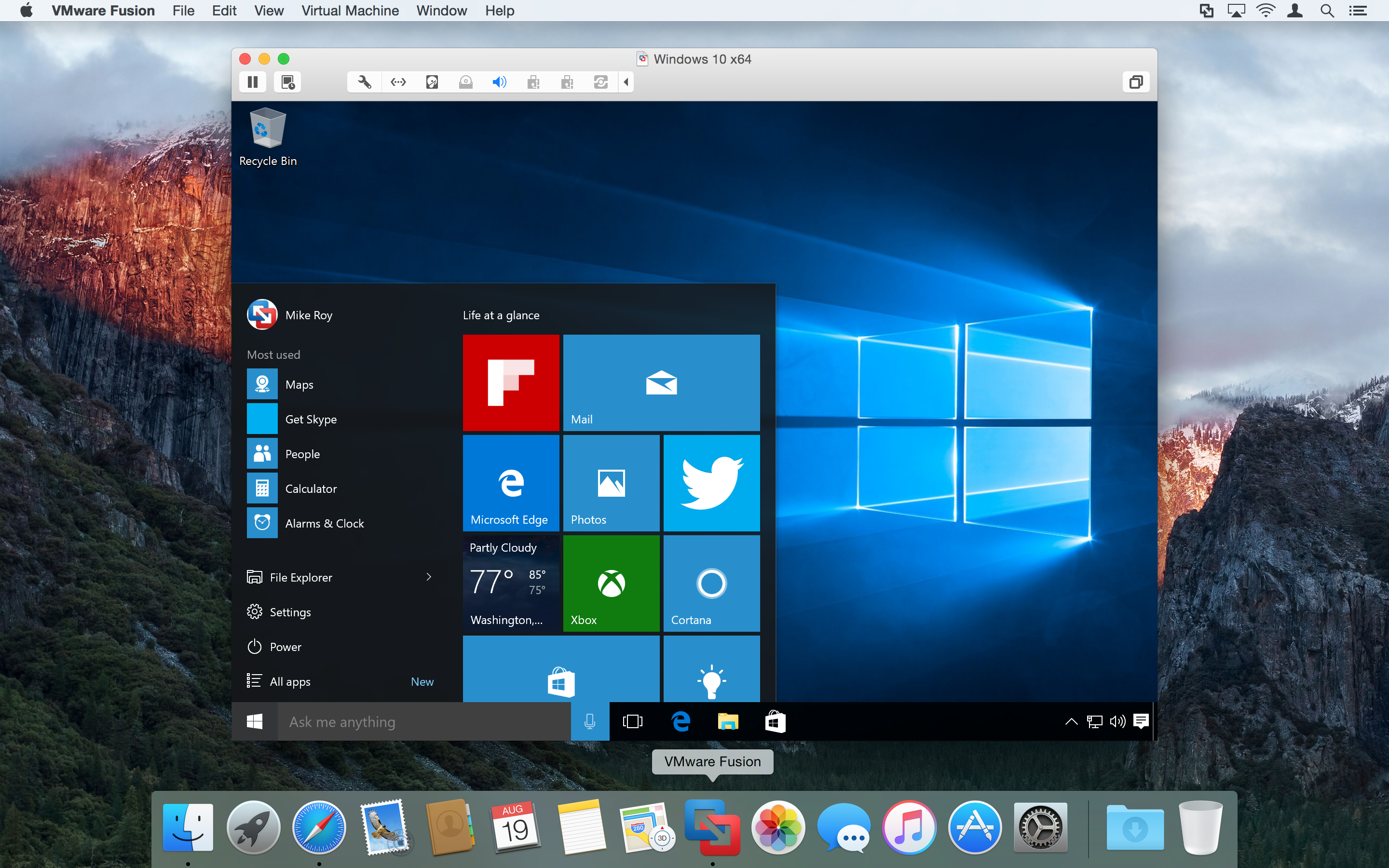 VMware brings Windows 10 and graphics boost to Fusion and