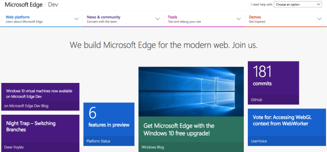 Develop for the web with Microsoft Edge - Microsoft Edge Development