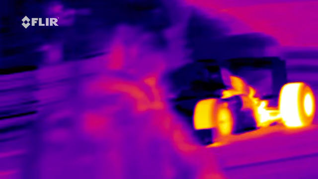 FLIR shows us a hot, new infrared look for Formula 1