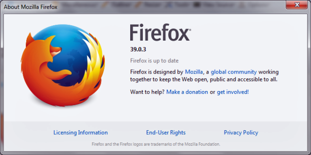 firefox 38.1 esr