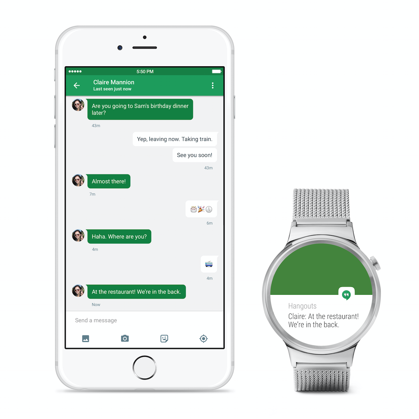 Android Wear on iOS: A hobbled, Google 