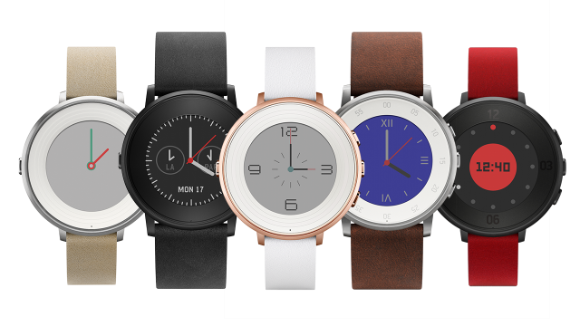 Thin round sale smartwatch