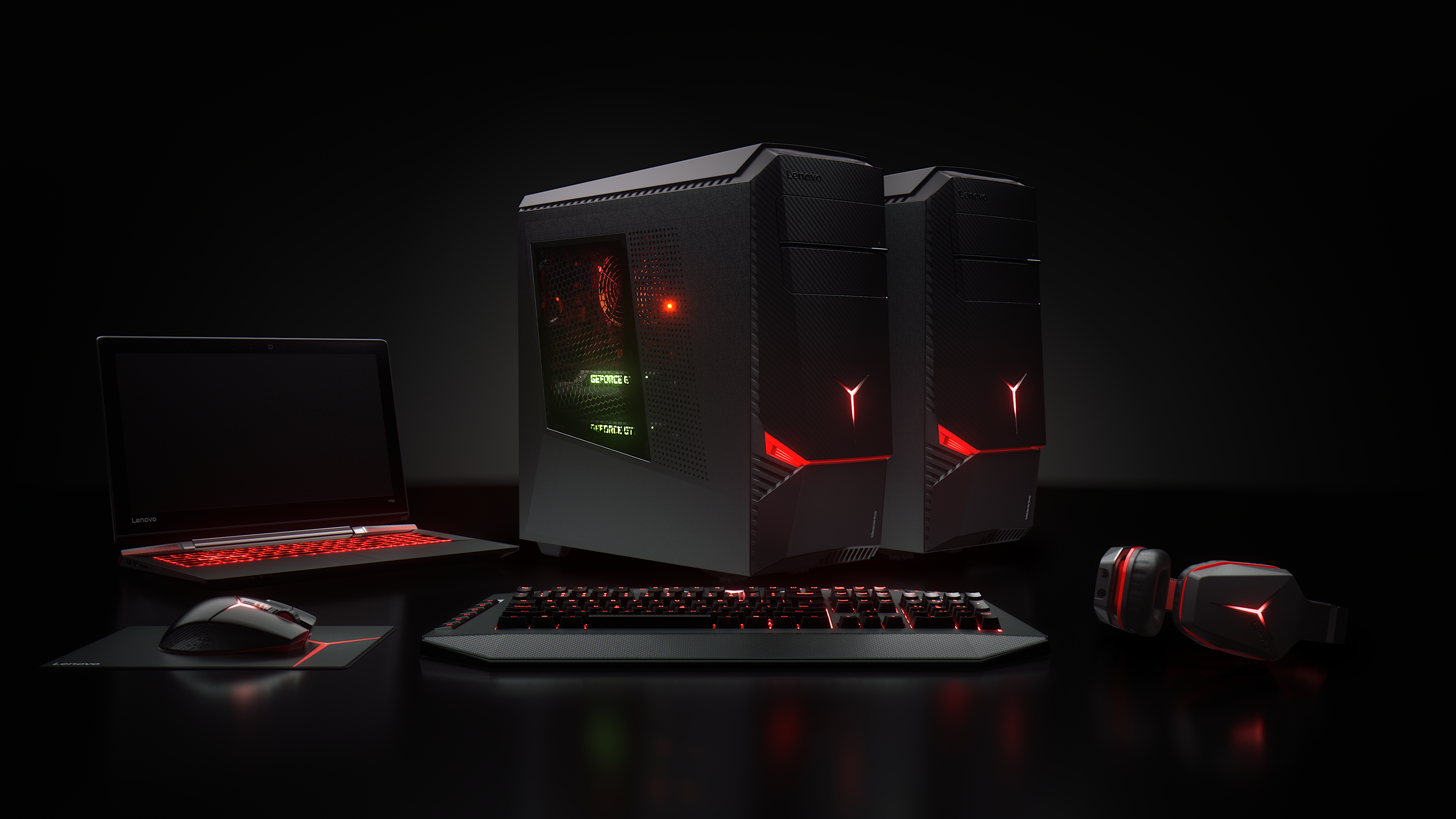 Lenovo PC gaming another shot with new angry-looking laptops | Ars Technica