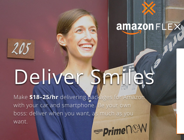 amazon flex delivery job