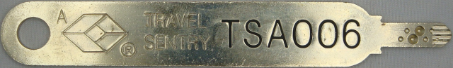 One of the seven Sentry locks.