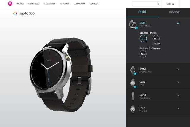 moto maker moto 360