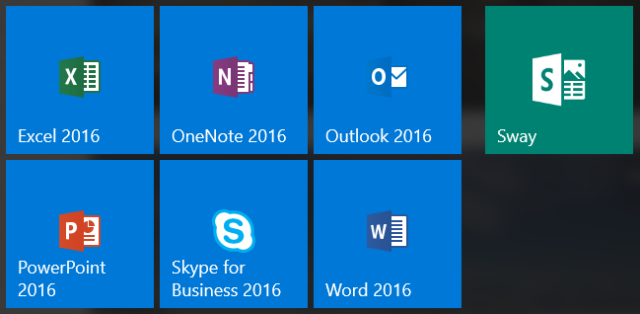 Pack Office 2016
