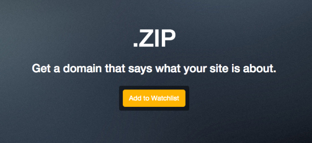 So your domain is about zip? That's mighty suspicious.