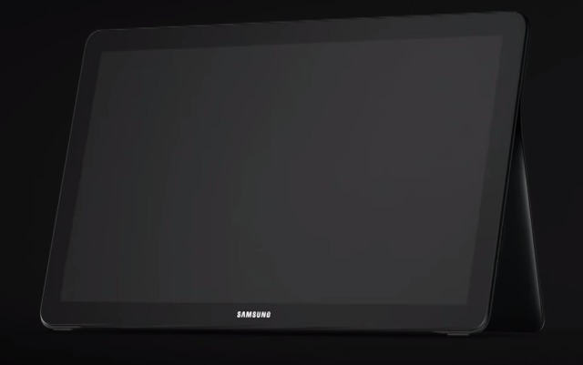 The Galaxy View image from Samsung's IFA teaser.