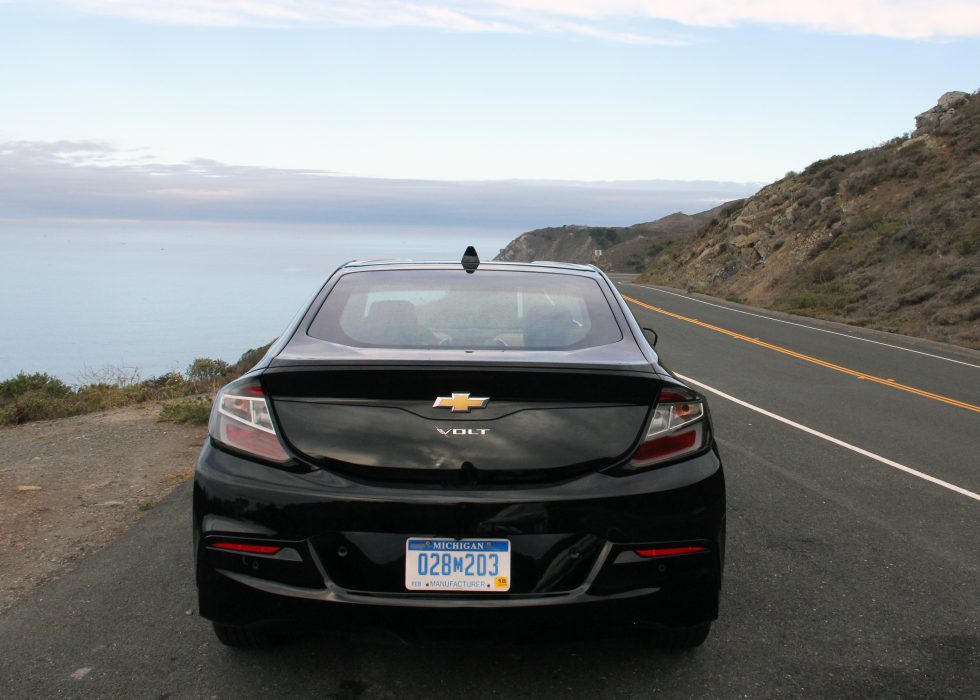 chevy volt range test