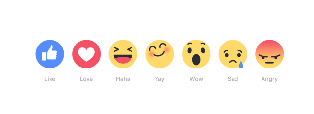 Liking isn’t enough? New Facebook “reactions” offer “wow,” “sad,” more