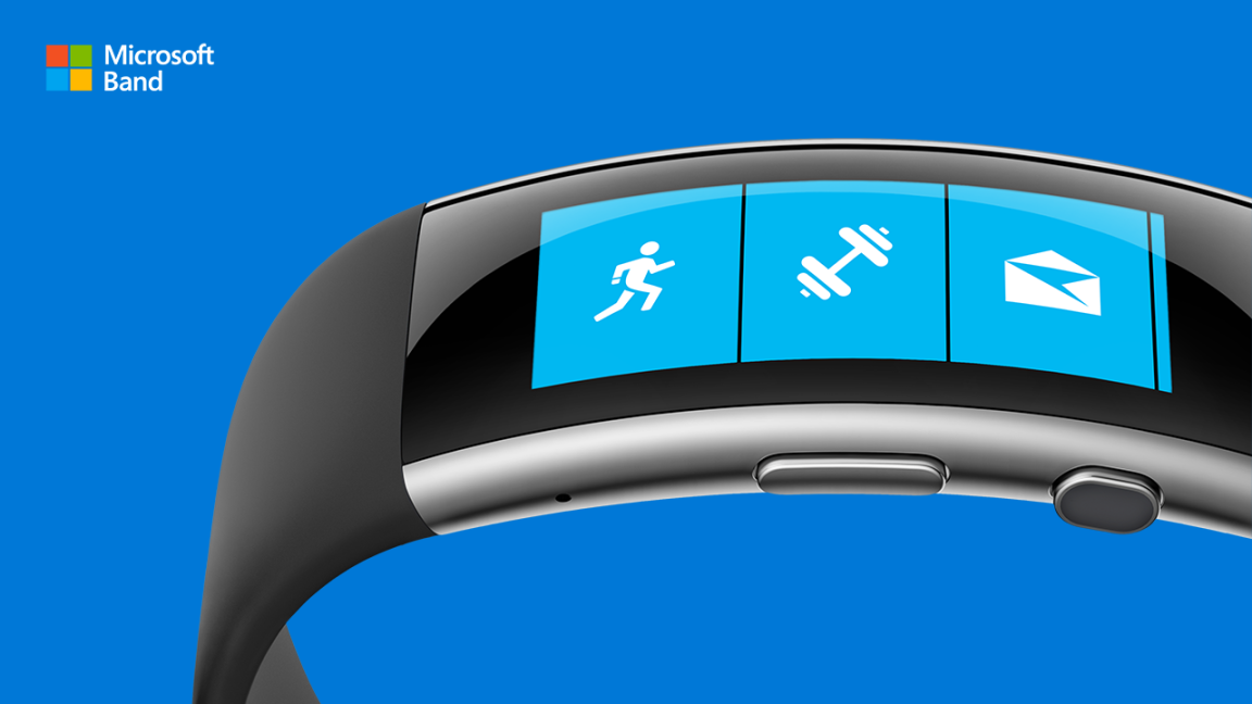 The new Microsoft Band is a sleeker curvier fitness tracker Ars Technica