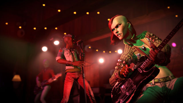 Guitar Hero - Johnny Napalm, Johnny represents the punk gen…