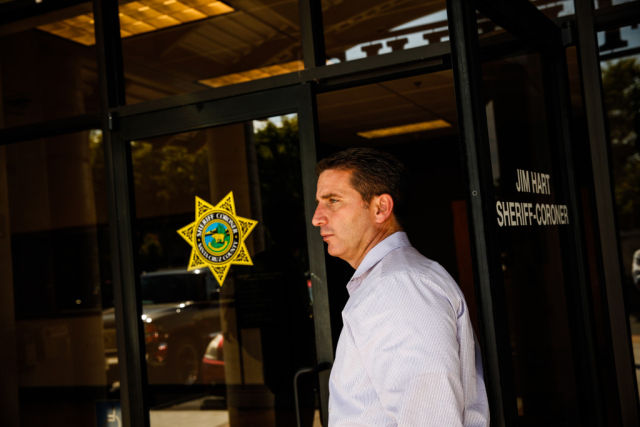 Lieutenant Kelly Kent of the Santa Cruz County Sheriff Coroner's Office at their headquarters in Capitola, California, on Thursday, September 10, 2015.