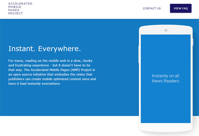 Google wants to speed up the mobile web with AMP project