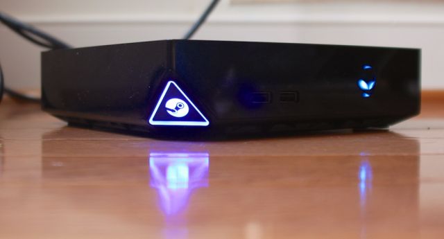 That Steam logo is the only outward sign that this is a Steam Machine and not an Alienware Alpha.