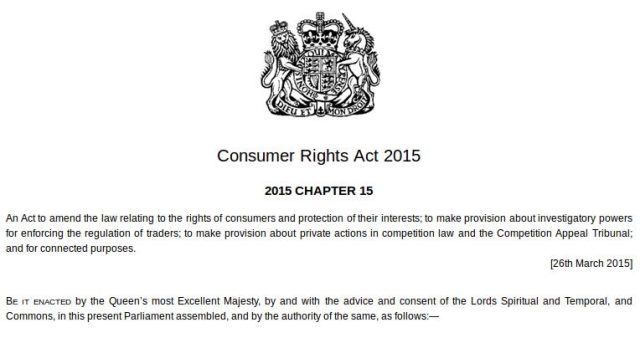 The Consumer Protection Bill 2015