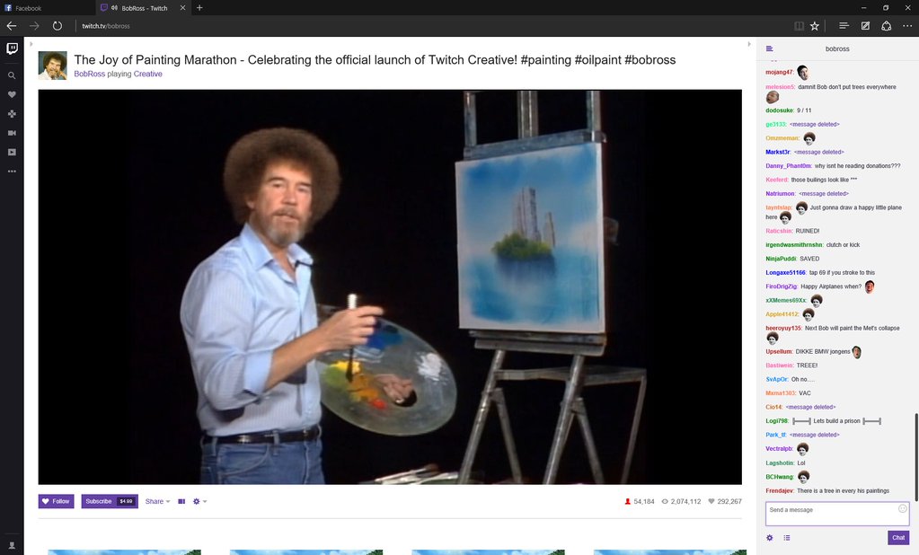 Twitch S Bob Ross Marathon Is The Most Beautiful Thing The Internet Has Ever Created Ars Technica