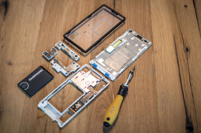 The Fairphone 2 was designed with repairability in mind.