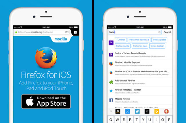 Firefox finally comes to iOS