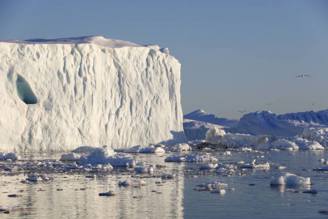 Warm ocean water is speeding the loss of ice from Greenland's glaciers.