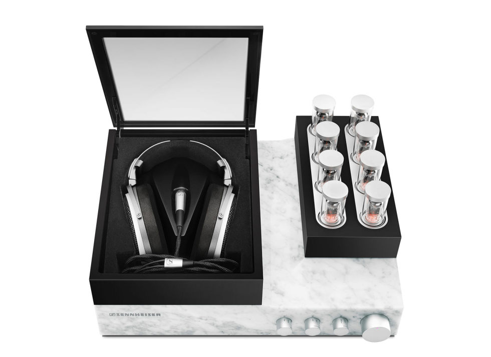 Sennheiser unveils $55,000 marble-clad, valve-amp Orpheus headphones