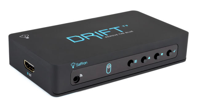 Drift box reduces blue light emitted by your TV, might help you sleep better