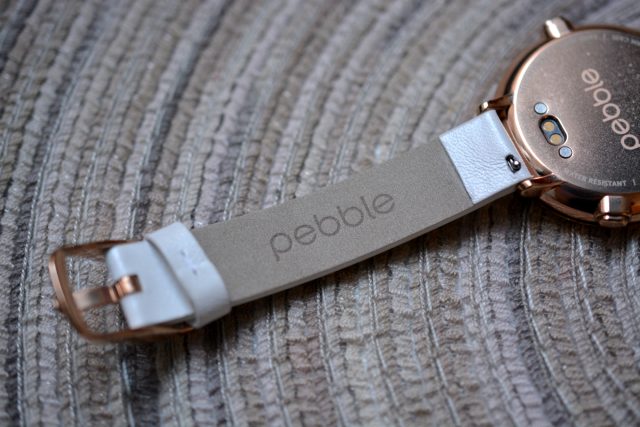 Pebble time outlet round rose gold